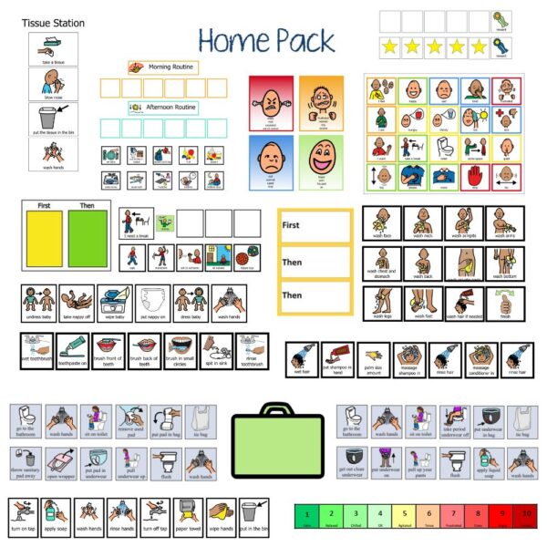 Child Development & Behaviour Specialists resources: Home Pack available in downloadable or ready-made
